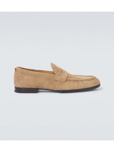 Pantofi loafer din piele de căprioară Tod's