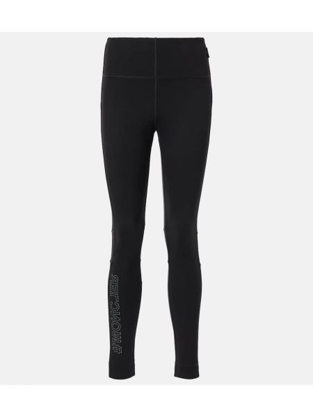 Leggings Moncler Grenoble svart