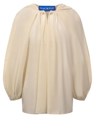 Шелковая блузка Nackiye