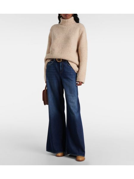 Flare jean pantolon Dorothee Schumacher mavi