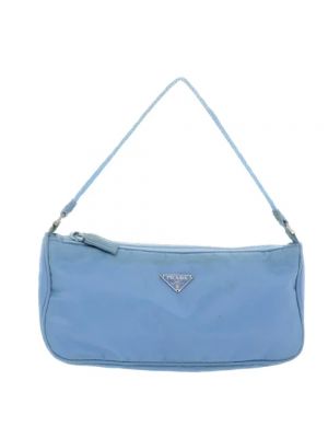 Niebieska torebka Prada Vintage