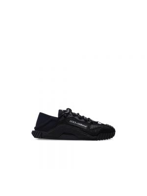 Sneakers di pizzo Dolce & Gabbana nero