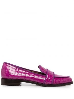 Pantofi loafer Aquazzura violet