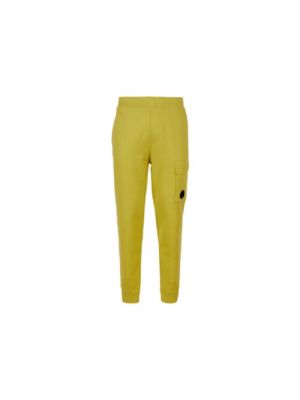 Żółte spodnie sportowe C.p. Company