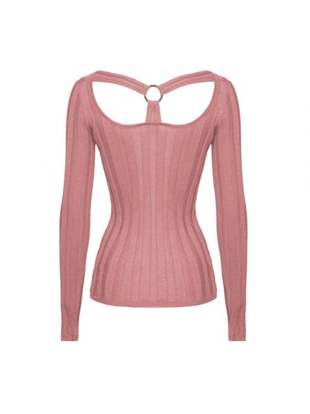 Jersey de viscosa de tela jersey Pinko rosa