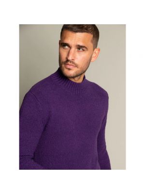 Jersey de tela jersey de cuello redondo Drykorn violeta