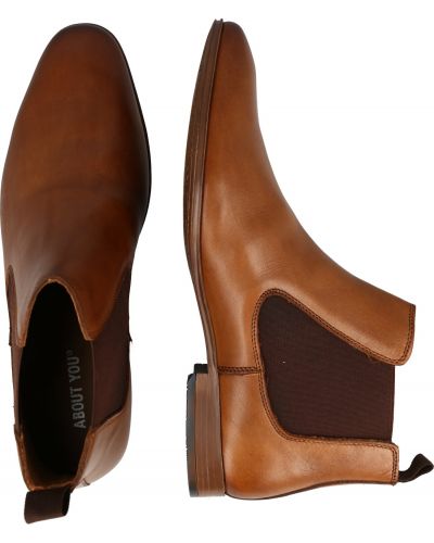 Chelsea boots About You marron