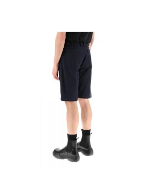 Pantalones cortos de algodón Raf Simons azul