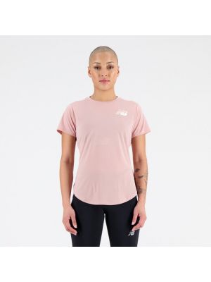 Camiseta New Balance rosa