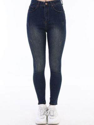 Slim fit skinny džíny Bi̇keli̇fe modré