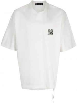 Bombažna majica s potiskom Mastermind Japan bela