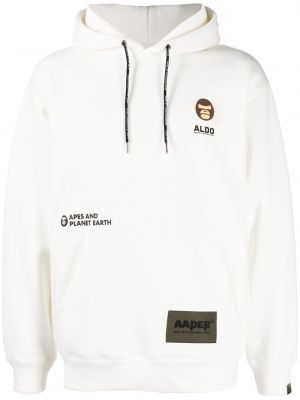 Hoodie mit print Aape By *a Bathing Ape® weiß