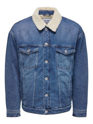 Giacca di jeans Only & Sons blu