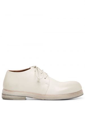 Pantofi oxford cu șireturi din dantelă Marsell alb