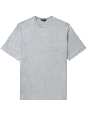 T-shirt aus baumwoll mit print Comme Des Garçons Homme grau