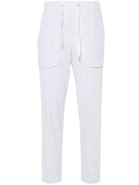 Pantalon de joggings en coton Peserico gris