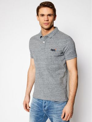 Polo Superdry γκρι