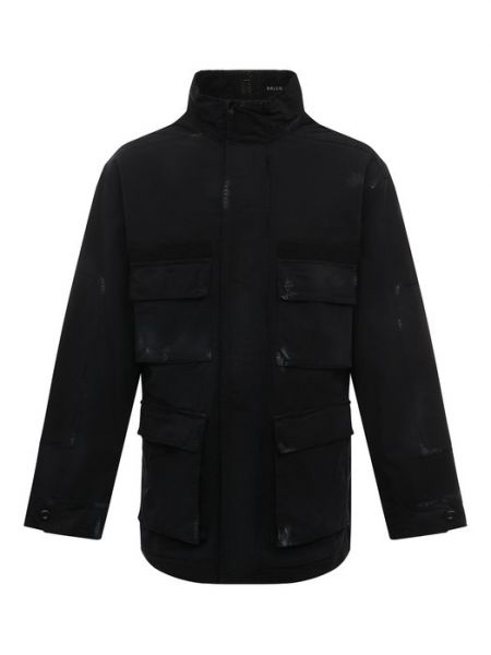 Хлопковая куртка Balenciaga черная