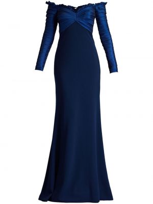 Вечерна рокля Tadashi Shoji синьо