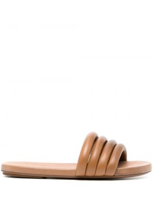 Sandale din piele Marsell maro