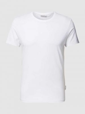 Koszulka slim fit Casual Friday biała