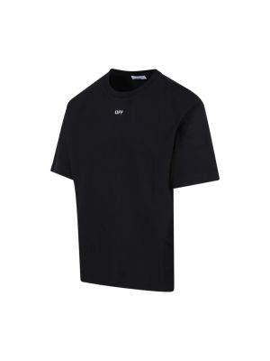 T-shirt aus baumwoll Off-white schwarz