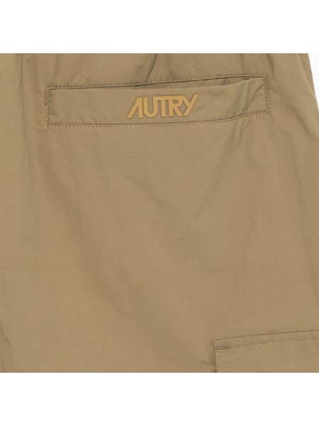 Pantalones cortos de nailon Autry beige