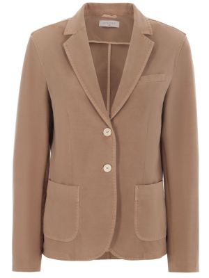 Хлопковый пиджак Circolo 1901 коричневый