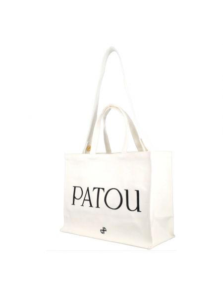 Bolso shopper Patou blanco