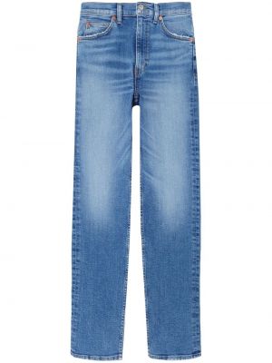 Proste jeansy Re/done niebieskie