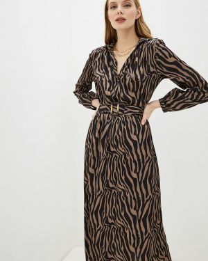 Платье Ksenia Knyazeva, коричневое