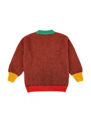 Sweter Bobo Choses czerwony