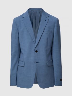 Синий пиджак Prada