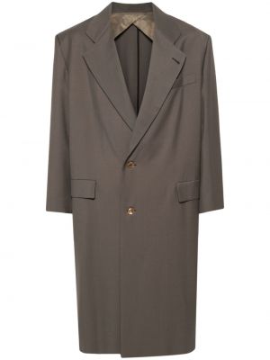 Vlnený kabát Magliano hnedá