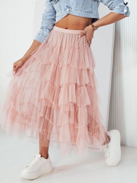Розовая юбка из тюля Dstreet