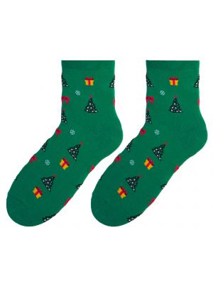 Ponožky Bratex zelená