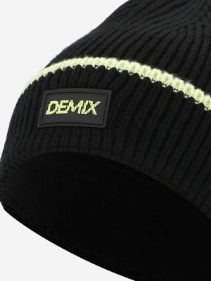 Чорна шапка Demix
