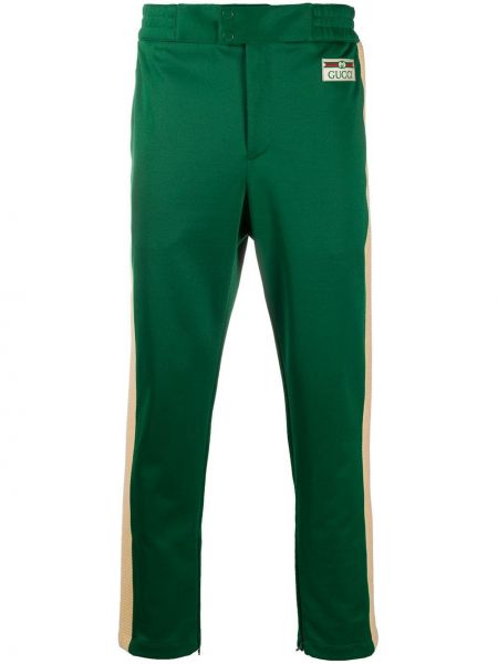 Pantalones de chándal Gucci verde