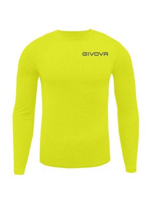 Базовая футболка с длинным рукавом Givova желтая