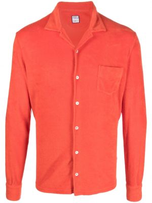 Памучна риза Fedeli оранжево