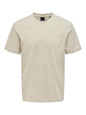 T-shirt Only & Sons beige