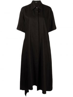 Robe chemise asymétrique Goen.j noir