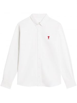 Риза бродирана Ami Paris бяло