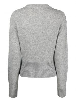 Pullover mit rundem ausschnitt Laneus grau
