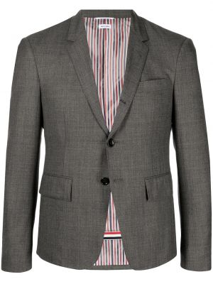 Lang blazer Thom Browne grå