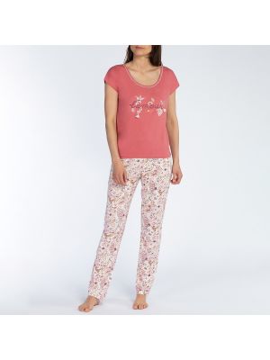 Пижама Laredoute розовая