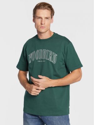 T-shirt Woodbird grün