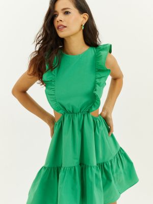 Sukienka mini Cool & Sexy zielona