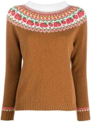 Пуловер Mackintosh кафяво