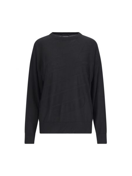 Sweatshirt Emporio Armani schwarz